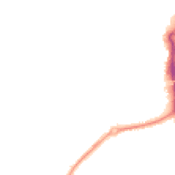 Night-time road noise heatmap for RG14 5PT