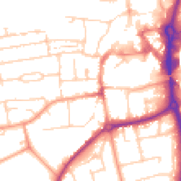 Daytime road noise heatmap for RG14 6BP