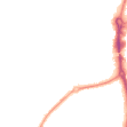 Night-time road noise heatmap for RG14 6BP
