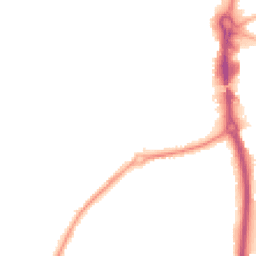 Night-time road noise heatmap for RG14 6BX