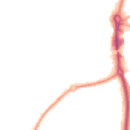 Night-time road noise heatmap for RG14 6BY