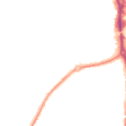 Night-time road noise heatmap for RG14 6DB