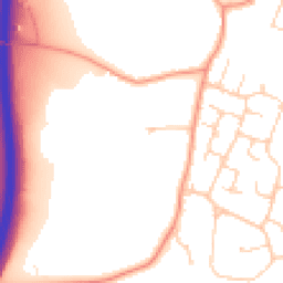 Daytime road noise heatmap for RG14 6RH