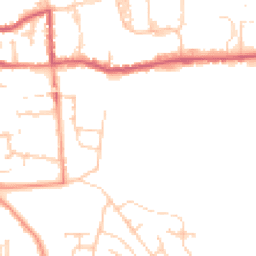 Daytime road noise heatmap for RG14 7GJ