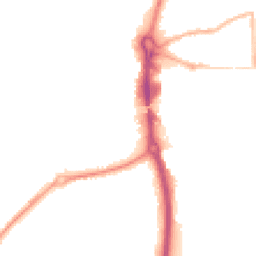 Night-time road noise heatmap for RG14 7LL