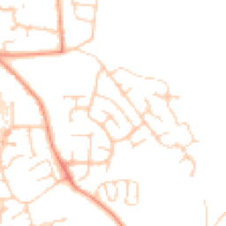 Daytime road noise heatmap for RG14 7TX