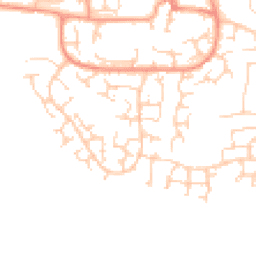 Daytime road noise heatmap for RG19 3FR