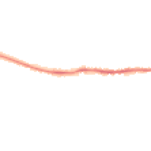 Night-time road noise heatmap for RG19 3JH