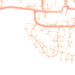 Daytime road noise heatmap for RG19 3LA