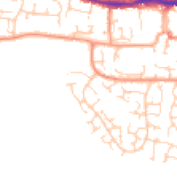 Daytime road noise heatmap for RG19 3LG