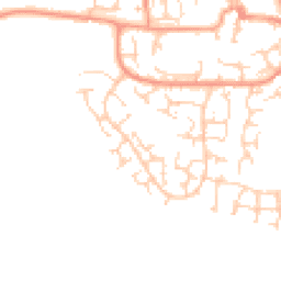 Daytime road noise heatmap for RG19 3XF