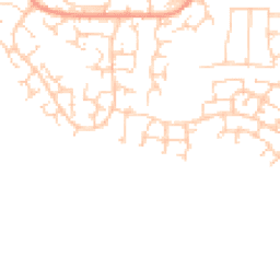 Daytime road noise heatmap for RG19 4AA