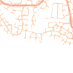 Daytime road noise heatmap for RG19 4AB