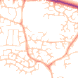 Daytime road noise heatmap for RG19 4GB