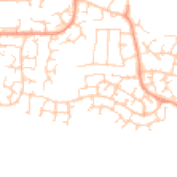 Daytime road noise heatmap for RG19 4PS