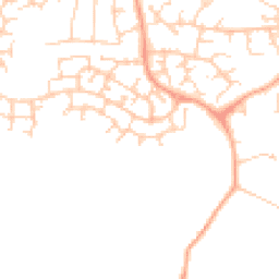 Daytime road noise heatmap for RG19 4RN