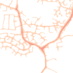 Daytime road noise heatmap for RG19 4YJ