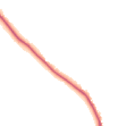 Night-time road noise heatmap for RG19 8AB