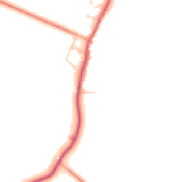 Daytime road noise heatmap for RG19 8BH