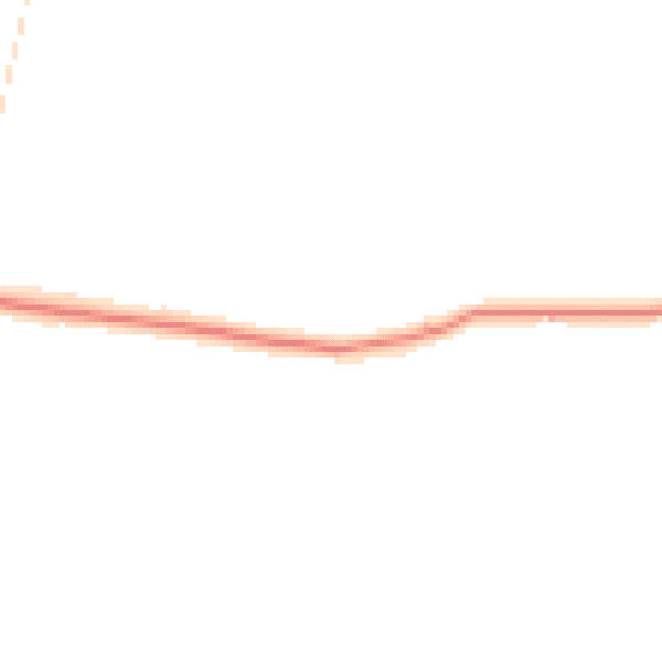 Daytime road noise heatmap for RG19 8BS