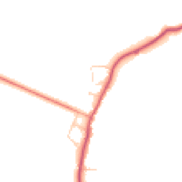 Daytime road noise heatmap for RG19 8BU