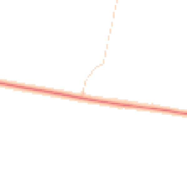 Daytime road noise heatmap for RG19 8DR