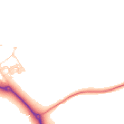 Daytime road noise heatmap for RG19 8EW