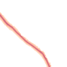 Night-time road noise heatmap for RG19 8FE