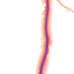 Daytime road noise heatmap for RG19 8JX