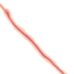 Night-time road noise heatmap for RG19 8JZ