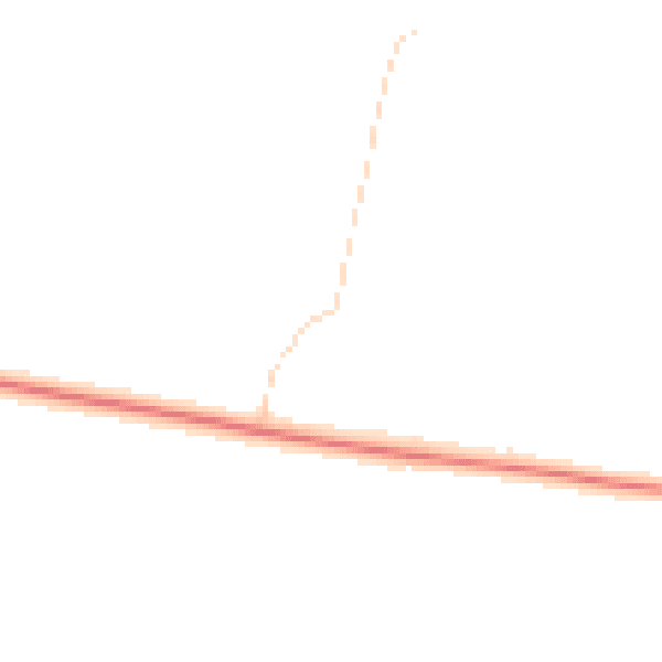 Daytime road noise heatmap for RG19 8QF