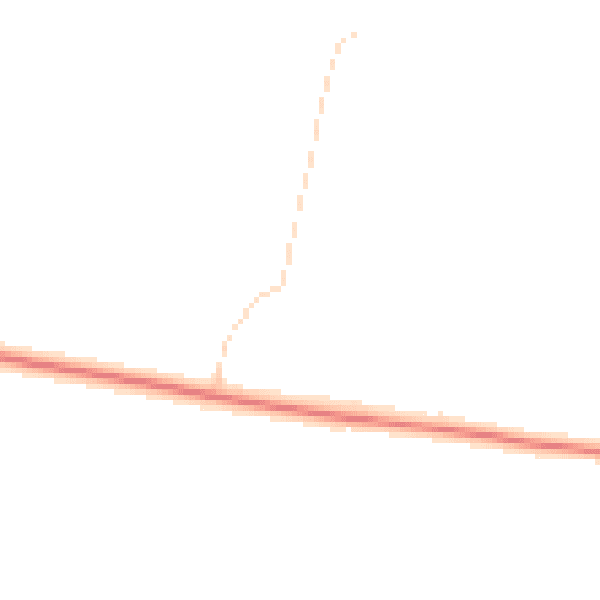 Daytime road noise heatmap for RG19 8QN