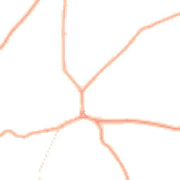 Daytime road noise heatmap for RG20 0AA