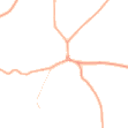 Daytime road noise heatmap for RG20 0AB