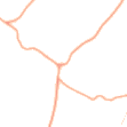 Daytime road noise heatmap for RG20 0AJ