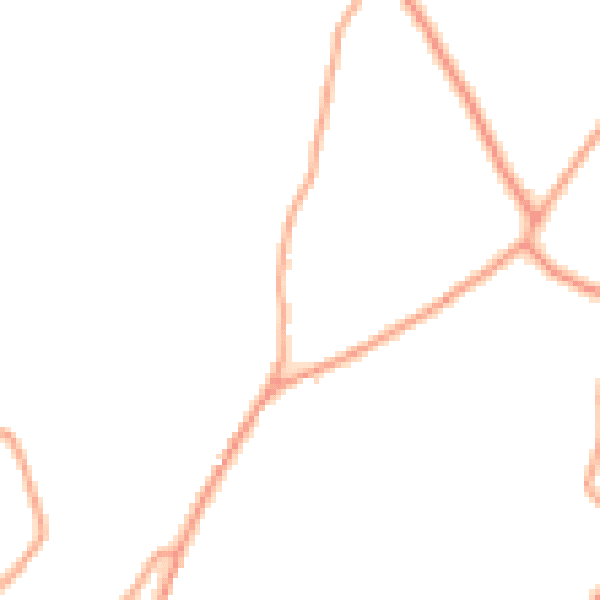 Daytime road noise heatmap for RG20 0BA