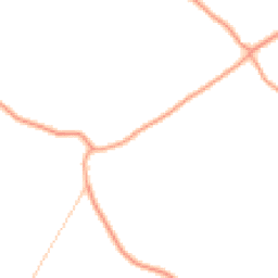 Daytime road noise heatmap for RG20 0BL