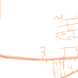 Daytime road noise heatmap for RG20 0EU