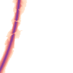 Night-time road noise heatmap for RG20 0EY