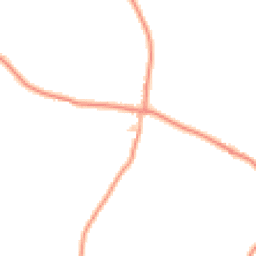Daytime road noise heatmap for RG20 0HJ