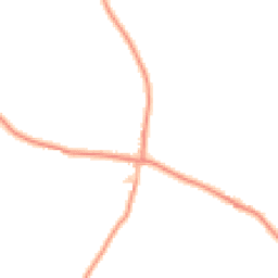 Daytime road noise heatmap for RG20 0HL