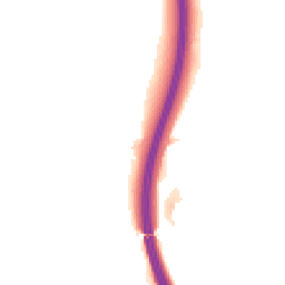 Night-time road noise heatmap for RG20 0JS