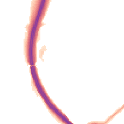 Night-time road noise heatmap for RG20 0LE