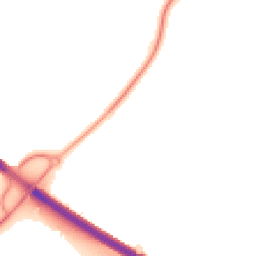 Night-time road noise heatmap for RG20 0LR