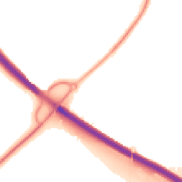 Night-time road noise heatmap for RG20 0LS