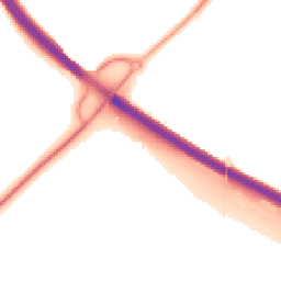 Night-time road noise heatmap for RG20 0LT