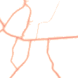 Daytime road noise heatmap for RG20 0NL