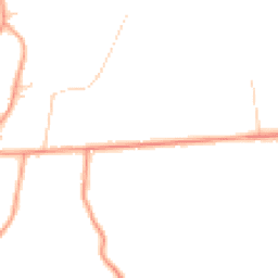Daytime road noise heatmap for RG20 0NQ