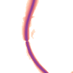 Night-time road noise heatmap for RG20 0NZ