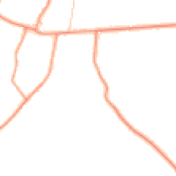 Daytime road noise heatmap for RG20 0PB